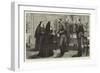 With the Mediterranean Squadron, a Visit of the Sisters of the Poor to a Man of War-null-Framed Giclee Print