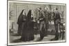 With the Mediterranean Squadron, a Visit of the Sisters of the Poor to a Man of War-null-Mounted Giclee Print