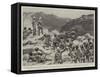 With the Mohmand Field Force, General Westmacott Conducting the Retirement from Jarobi-Frank Dadd-Framed Stretched Canvas