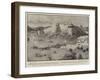 With the Mohmand Field Force, the Fort of Shabkadr from the South-null-Framed Giclee Print