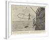 With the Pacific Squadron, Catching Turtles Off Acapulco-Joseph Nash-Framed Giclee Print