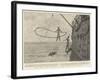 With the Pacific Squadron, Catching Turtles Off Acapulco-Joseph Nash-Framed Giclee Print