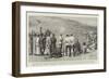 With the Pamir Boundary Commission, a Shooting Match in the First Gymkhana Held in the District-null-Framed Giclee Print