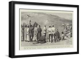 With the Pamir Boundary Commission, a Shooting Match in the First Gymkhana Held in the District-null-Framed Giclee Print