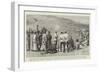 With the Pamir Boundary Commission, a Shooting Match in the First Gymkhana Held in the District-null-Framed Giclee Print