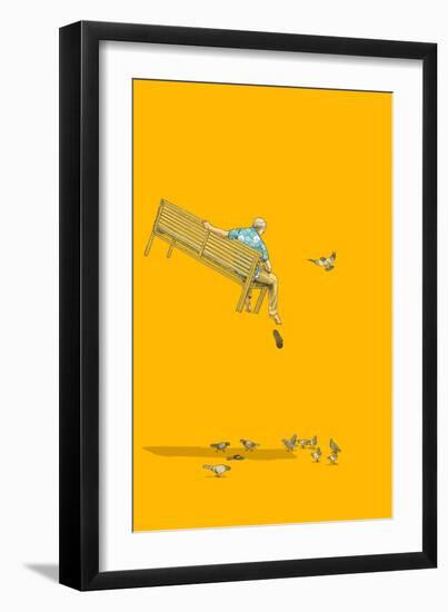 With the Pigeons-Jason Ratliff-Framed Giclee Print