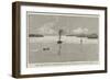 With the Pioneers to Mashonaland, the Agnes Steaming Up the Pungwe River-null-Framed Giclee Print