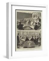 With the Princess of Wales in Greece-null-Framed Giclee Print