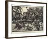 With the Royal Princes on Board the Flying Squadron, Crossing the Line-William Heysham Overend-Framed Giclee Print