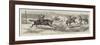 With the Russians, a Cossack Raid on Turkish Dogs-Alfred Chantrey Corbould-Framed Giclee Print