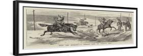 With the Russians, a Cossack Raid on Turkish Dogs-Alfred Chantrey Corbould-Framed Giclee Print