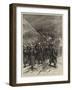 With the Russians, a Snowstorm in the Balkans, a Reminiscence of Home-Godefroy Durand-Framed Giclee Print