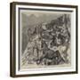 With the Russians and General Gourko in the Balkans, a Difficult Corner-Godefroy Durand-Framed Giclee Print