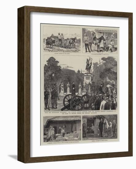 With the Russians and Turks-Alfred Chantrey Corbould-Framed Giclee Print