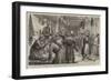 With the Russians at Adrianople, Trying on the Enemy's Caps in the Bazaar-Harry Hamilton Johnston-Framed Giclee Print