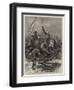 With the Russians before Plevna, Modern Crusaders, General Skobeleff and His Standard-Bearer-Godefroy Durand-Framed Giclee Print