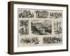 With the Russians, the Fighting in the Shipka Pass-null-Framed Giclee Print