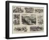 With the Russians, the Fighting in the Shipka Pass-null-Framed Giclee Print