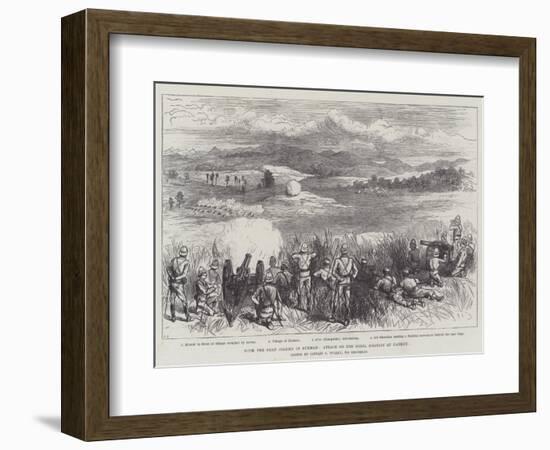 With the Shan Column in Burmah, Attack on the Rebel Position at Nankon-Ernest Henry Griset-Framed Giclee Print