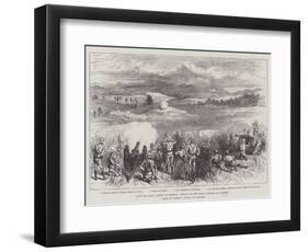 With the Shan Column in Burmah, Attack on the Rebel Position at Nankon-Ernest Henry Griset-Framed Giclee Print