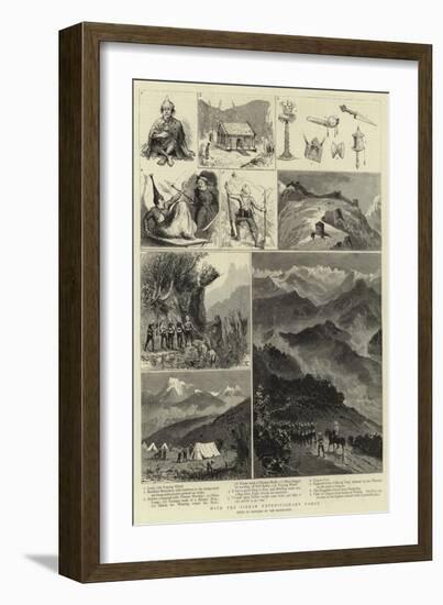 With the Sikkim Expeditionary Force-null-Framed Giclee Print