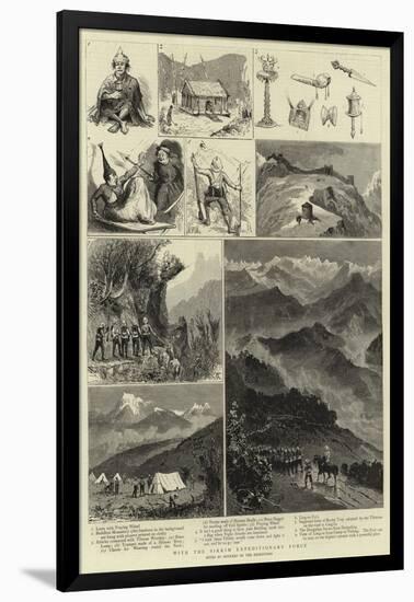 With the Sikkim Expeditionary Force-null-Framed Giclee Print