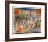 With the Snake, 1924-Paul Klee-Framed Giclee Print