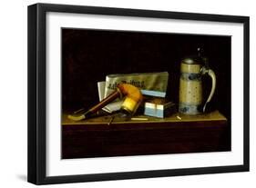 With the 'Staats Zeitung', 1890-William Michael Harnett-Framed Giclee Print