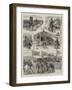 With the Texas Cow-Boys-William Ralston-Framed Giclee Print