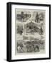 With the Texas Cow-Boys-William Ralston-Framed Giclee Print