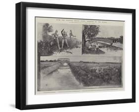 With the Tientsin Relief Force, Humours of the March-Henry Charles Seppings Wright-Framed Giclee Print