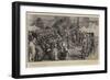 With the Tirah Expedition, Sir William Lockhart Dictating Terms to the Orakzai-Afridis at Maidan-William Small-Framed Giclee Print