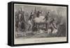 With the Tirah Expedition-Charles Joseph Staniland-Framed Stretched Canvas