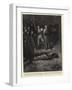 With the Tirah Field Force, a Funeral on the Battlefield in the Bazar Valley-Walter Stanley Paget-Framed Giclee Print