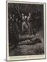 With the Tirah Field Force, a Funeral on the Battlefield in the Bazar Valley-Walter Stanley Paget-Mounted Giclee Print