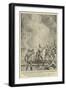 With the Tirah Field Force, the Fire at Kangar Gali-William T. Maud-Framed Giclee Print