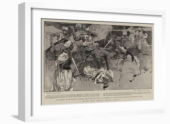 With the Tirah Field Force-Frank Craig-Framed Giclee Print