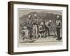 With the Tochi Field Force, the Heliograph at Work-S.t. Dadd-Framed Giclee Print