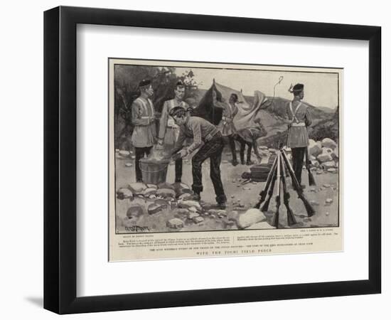 With the Tochi Field Force-Ernest Prater-Framed Giclee Print