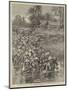 With the Tonghoo Field Force, Burma, Somersetshire Light Infantry Crossing the Twsa River-null-Mounted Giclee Print