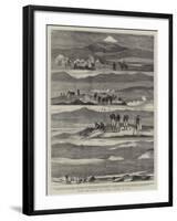 With the Turks and Ismail Pasha in Asia-null-Framed Giclee Print