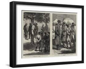 With the Turks and Russians-Joseph Nash-Framed Giclee Print