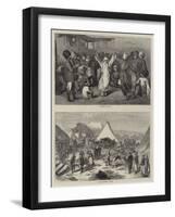 With the Turks and Russians-null-Framed Giclee Print