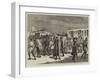 With the Turks at Constantinople, Arrival of Russian Prisoners Captured at Elena-Harry Hamilton Johnston-Framed Giclee Print