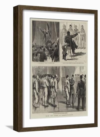 With the Turks at Constantinople-Joseph Nash-Framed Giclee Print