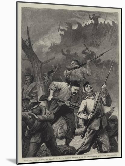 With the Turks at Shipka-John Dawson Watson-Mounted Giclee Print