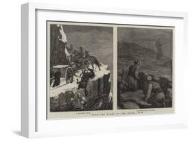 With the Turks in the Shipka Pass-William Ralston-Framed Giclee Print