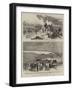 With the Turks, the Attack on Pyrgos-null-Framed Giclee Print