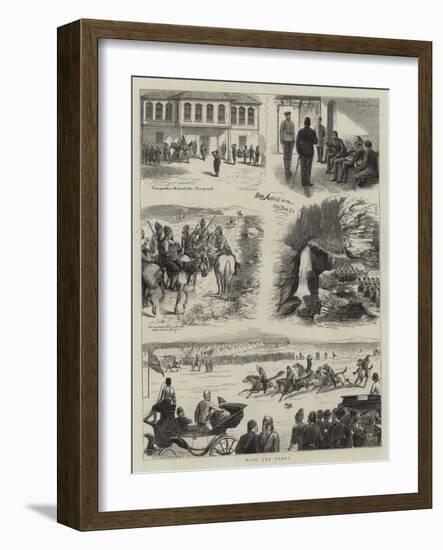 With the Turks-William Ralston-Framed Giclee Print