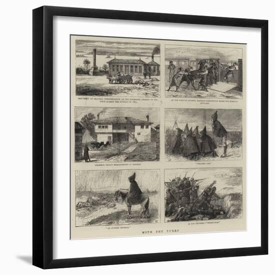 With the Turks-null-Framed Giclee Print